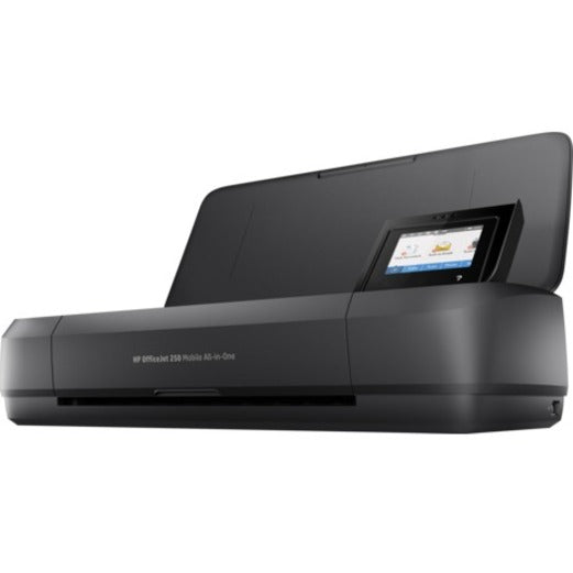 HP Officejet 250 Wireless Inkjet Multifunction Printer-Color-Copier/Scanner-20 ppm Mono/19 ppm Color Print-4800x1200 Print-Manual Duplex Print-500 Pages Monthly-50 sheets Input-Color Scanner-600 Optical Scan-Wireless LAN CZ992A#B1H