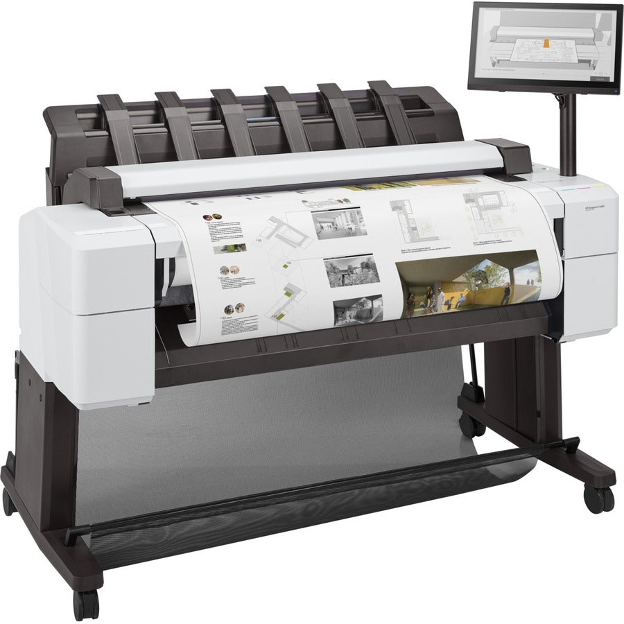 HP Designjet T2600 PostScript Inkjet Large Format Printer - 36" Print Width - Color 3XB78A#B1K