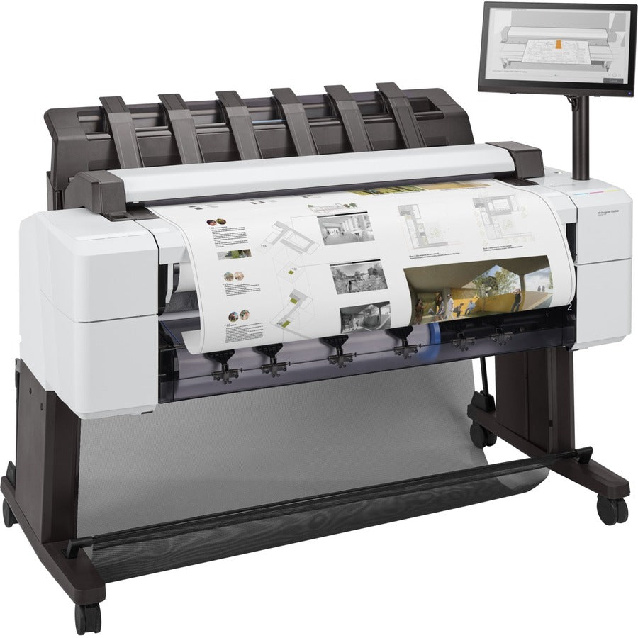 HP Designjet T2600dr PostScript Inkjet Large Format Printer - 36" Print Width - Color 3EK15A#B1K