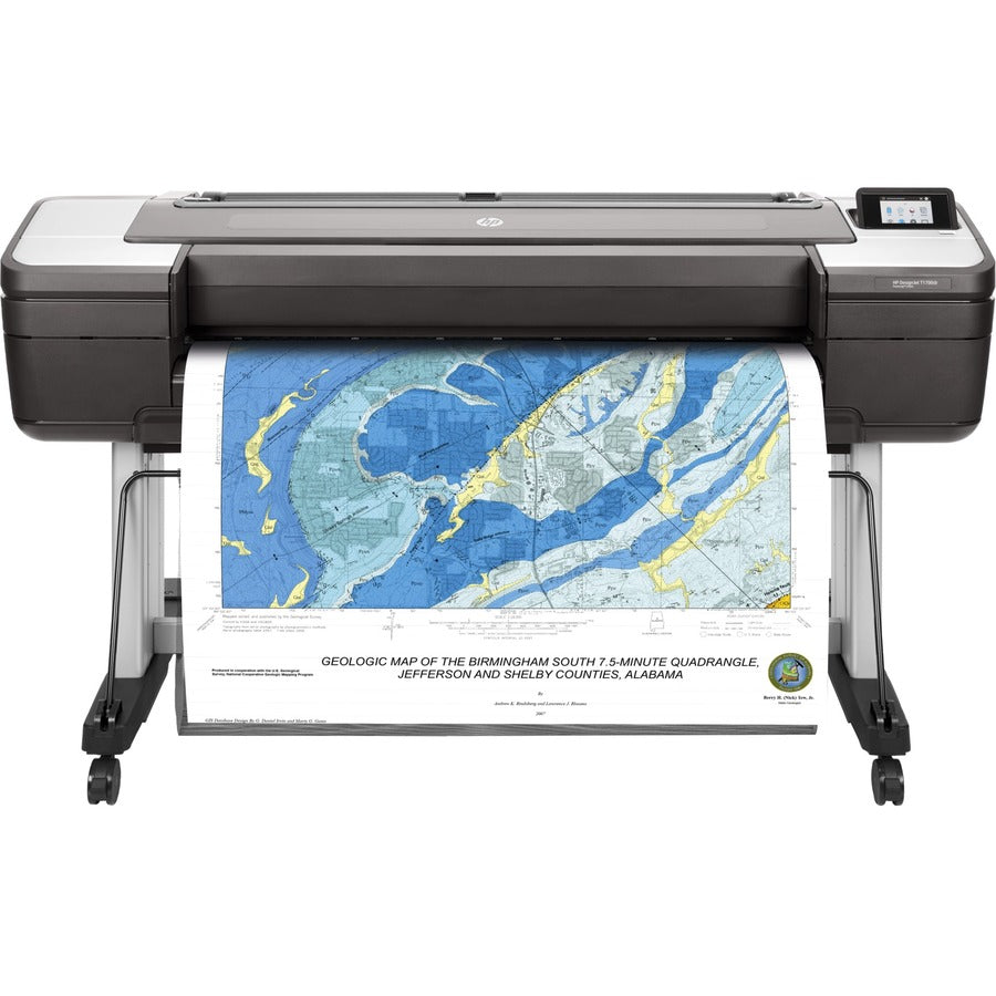 HP Designjet T1700dr PostScript Inkjet Large Format Printer - 44" Print Width - Color 1VD88A#B1K