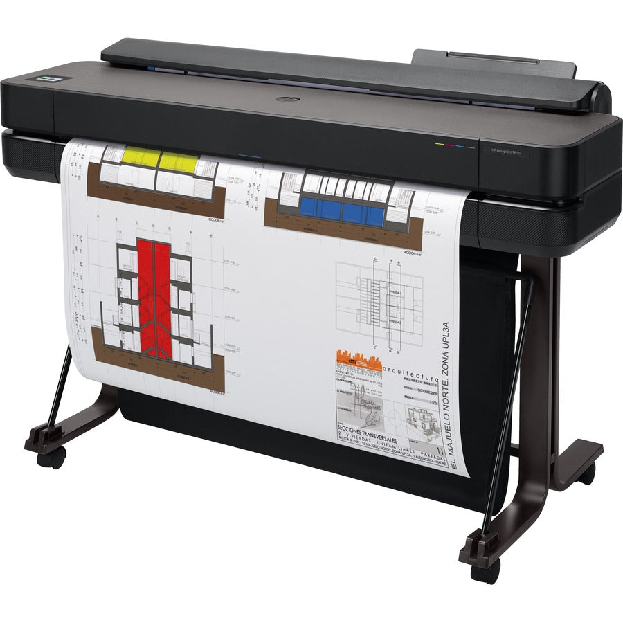 HP Designjet T650 A1 Inkjet Large Format Printer - 36" Print Width - Color 5HB10H#B1K