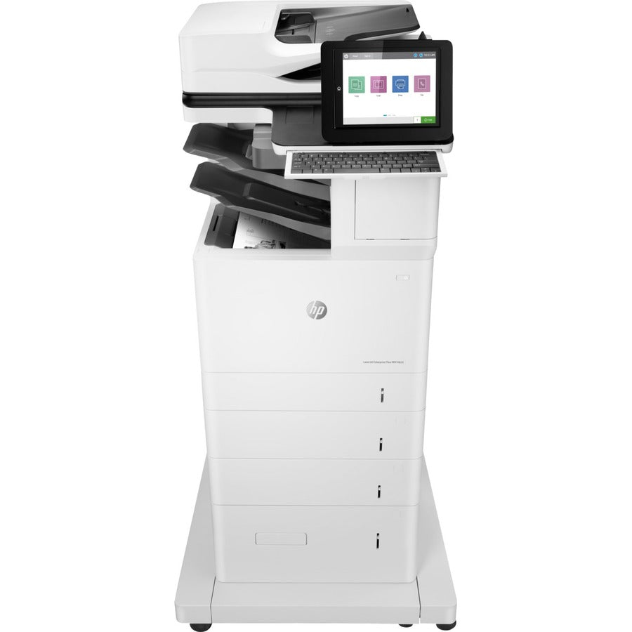 HP LaserJet M635 M635z Laser Multifunction Printer-Monochrome-Copier/Fax/Scanner-65 ppm Mono Print-1200x1200 Print-Automatic Duplex Print-300000 Pages Monthly-3200 sheets Input-Color Scanner-600 Optical Scan-Monochrome Fax-Gigabit Ethernet 7PS99A#BGJ