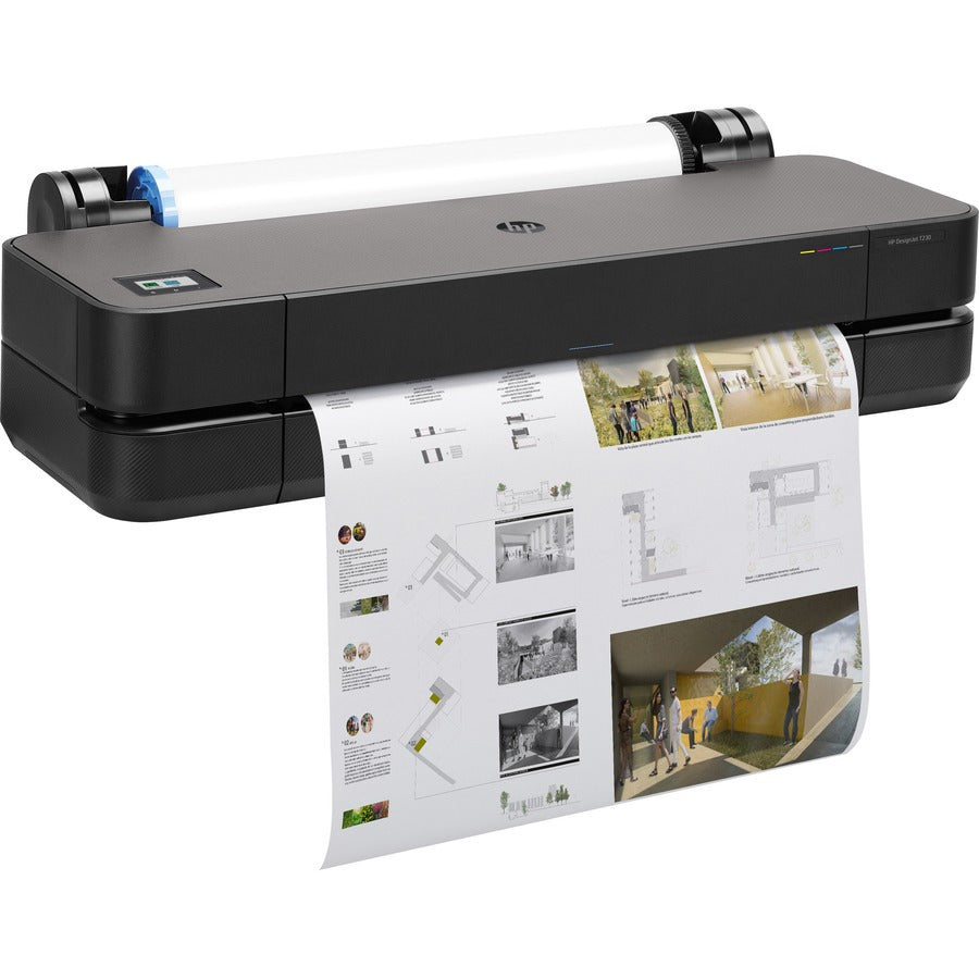 HP Designjet T230 A1 Inkjet Large Format Printer - 24" Print Width - Color 5HB07H#B1K