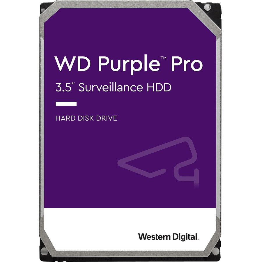 Disque dur WD Purple Pro WD8001PURP 8 To - 3,5" interne - SATA (SATA/600) - Méthode d'enregistrement magnétique conventionnel (CMR) WD8001PURP