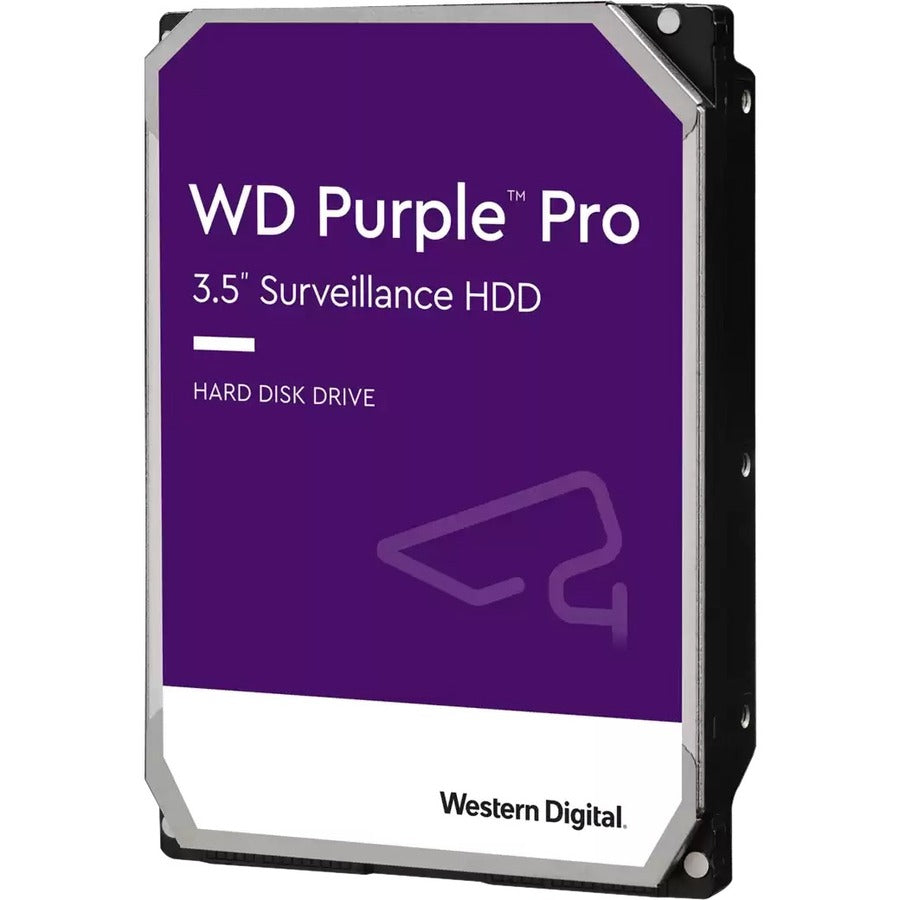 Disque dur WD Purple Pro WD8001PURP 8 To - 3,5" interne - SATA (SATA/600) - Méthode d'enregistrement magnétique conventionnel (CMR) WD8001PURP