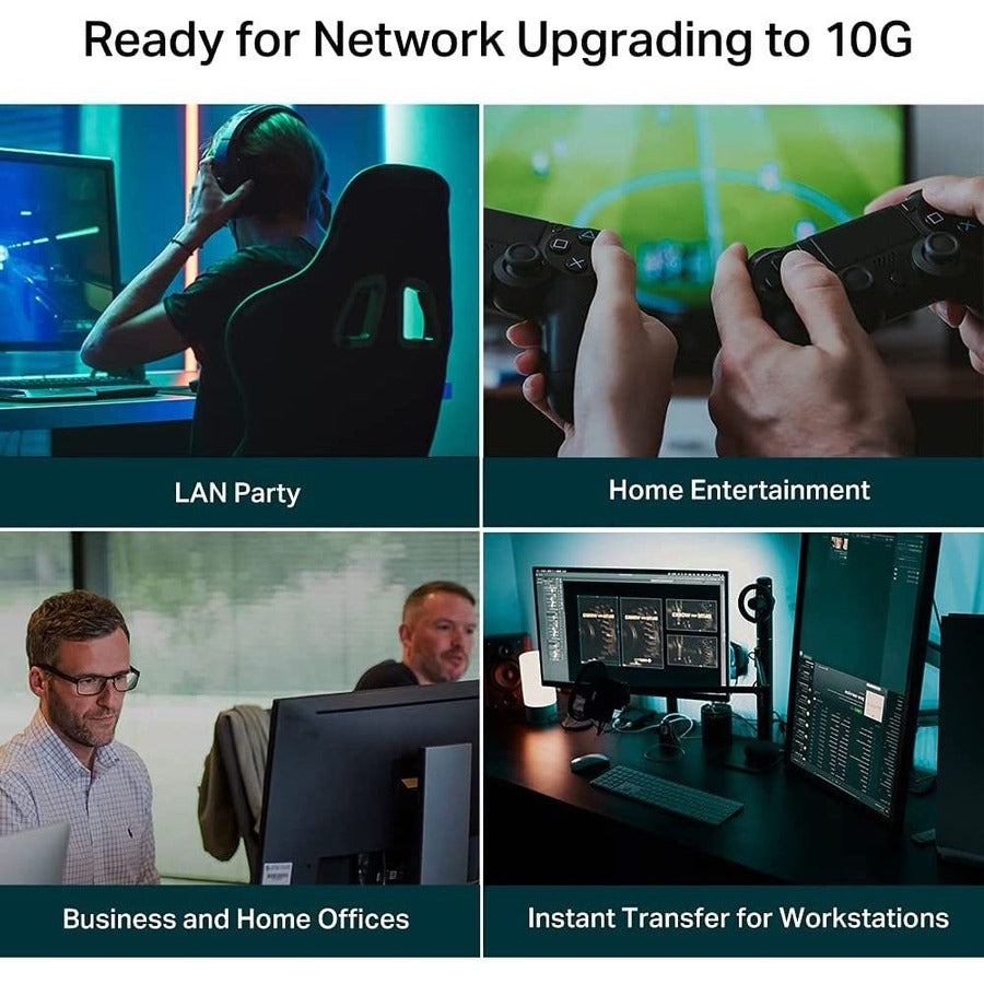 TP-Link 10G Multi-Gigabit Unmanaged Switch TL-SX105