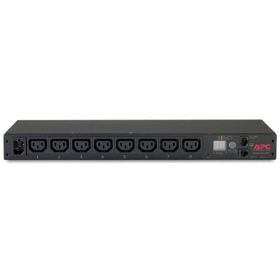 PDU rackable APC by Schneider Electric, avec compteur, 1U, 12 A/208 V, 10 A/230 V, (8) C13 AP7820B