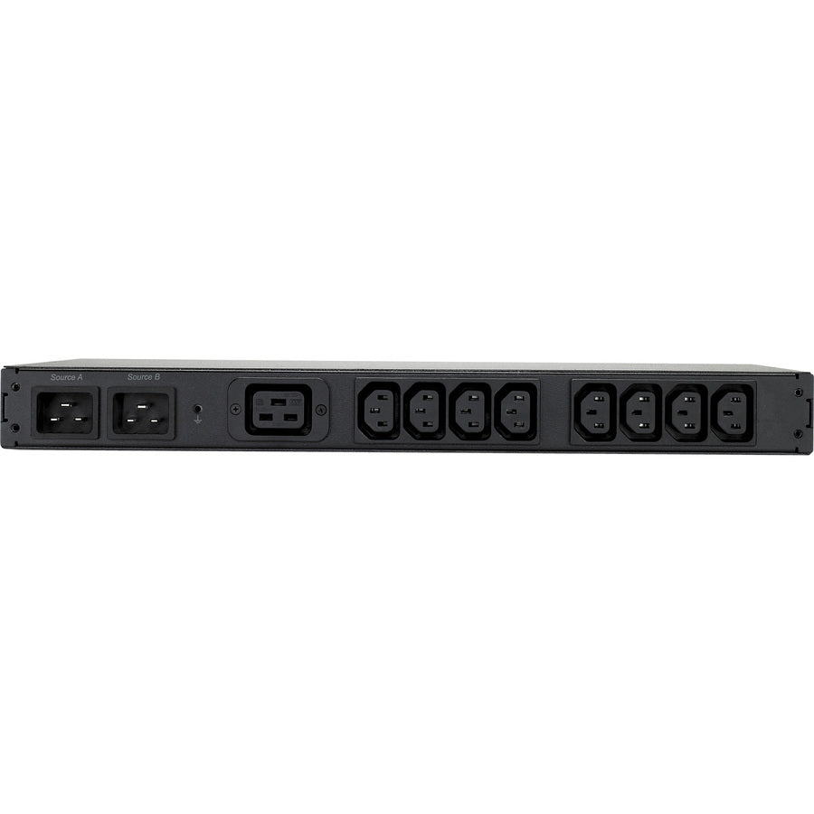 APC by Schneider Electric Rack ATS, 208 V, 20 A, entrée C20, (8) C13 (1) sortie C19 AP4434