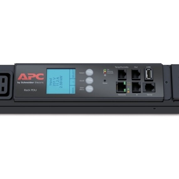 APC by Schneider Electric Rack PDU 2G, Metered, ZeroU, 17.2kW, 208V, (6) C13 & (12) C19 AP8866