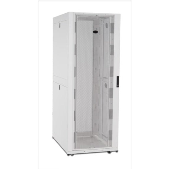 Boîtier APC by Schneider Electric NetShelter SX 42U 750 mm de large x 1 200 mm de profondeur avec côtés blancs AR3350W