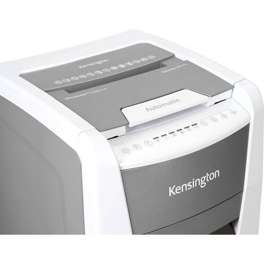 Kensington OfficeAssist Auto Feed Shredder A3000-HS Anti-Jam Micro Cut K52051AM