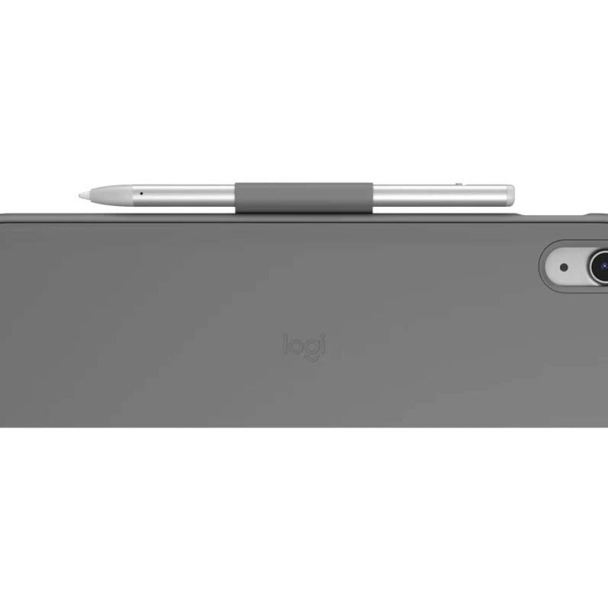 Logitech Slim Folio Carrying Case for 10.9" Apple, Logitech iPad (10th Generation) Tablet - Oxford Gray 920-011368