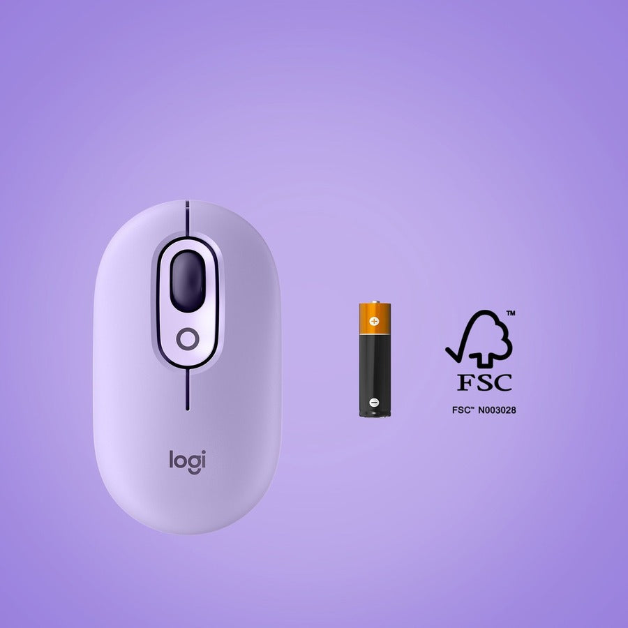 Logitech POP Wireless Mouse with Customizable Emoji 910-006624