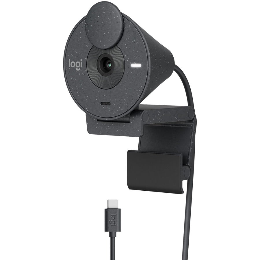 Logitech BRIO Webcam - 2 Megapixel - 30 fps - Graphite - USB Type C - Retail 960-001497