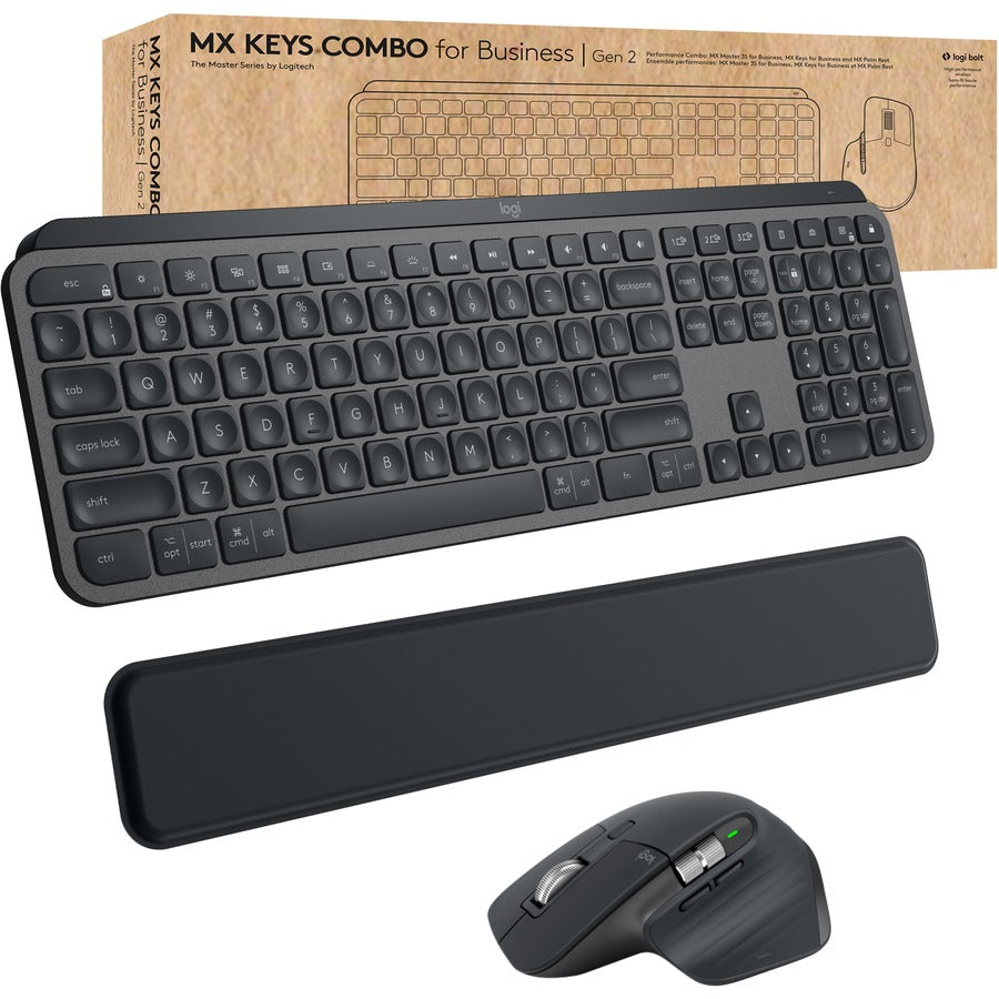 Logitech MX Keys Combo for Business Keyboard & Mouse 920-010923