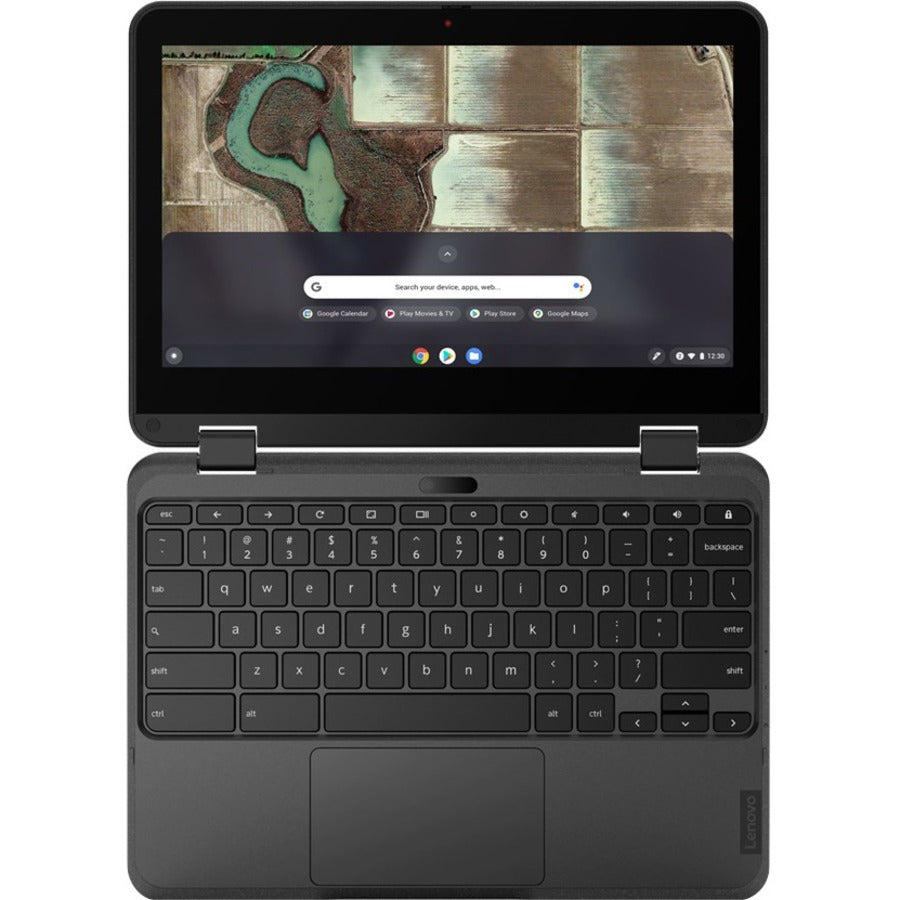 Lenovo 500e Chromebook Gen 3 82JB0002US 11.6" Touchscreen 2 in 1 Chromebook - HD - 1366 x 768 - Intel Celeron N5100 Quad-core (4 Core) 1.10 GHz - 8 GB Total RAM - 64 GB Flash Memory - Gray 82JB0002US