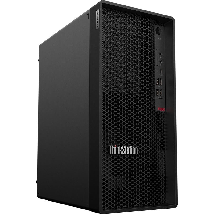 Lenovo ThinkStation P360 30FM002HUS Workstation - 1 x Intel Core i7 Dodeca-core (12 Core) i7-12700 12th Gen - 16 GB DDR5 SDRAM RAM - 512 GB SSD - Tower 30FM002HUS