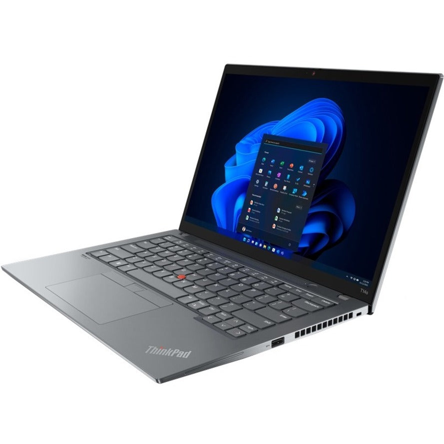 Ordinateur portable à écran tactile Lenovo ThinkPad T14s Gen 3 21BR002VCA 14" - WUXGA - 1920 x 1200 - Intel Core i7 12e génération i7-1270P Dodeca-core (12 Core) - 16 Go de RAM totale - 16 Go de mémoire intégrée - 512 Go SSD - Storm Gris 21BR002VCA