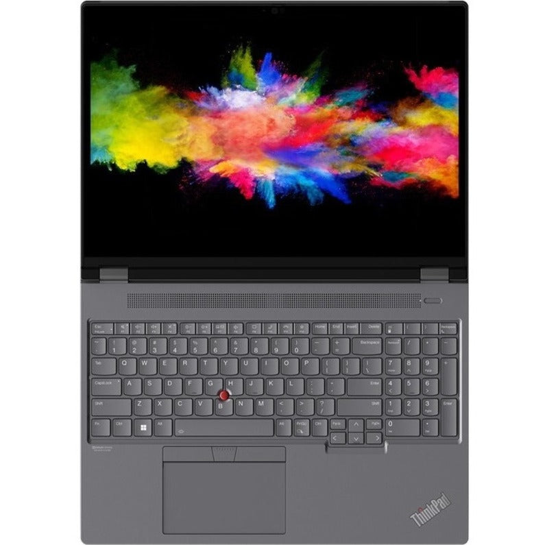Lenovo ThinkPad P16 G1 21D6006WUS 16" Mobile Workstation - WQUXGA - 3840 x 2400 - Intel Core i7 12th Gen i7-12850HX Hexadeca-core (16 Core) 2.10 GHz - 16 GB Total RAM - 512 GB SSD - Storm Gray 21D6006WUS