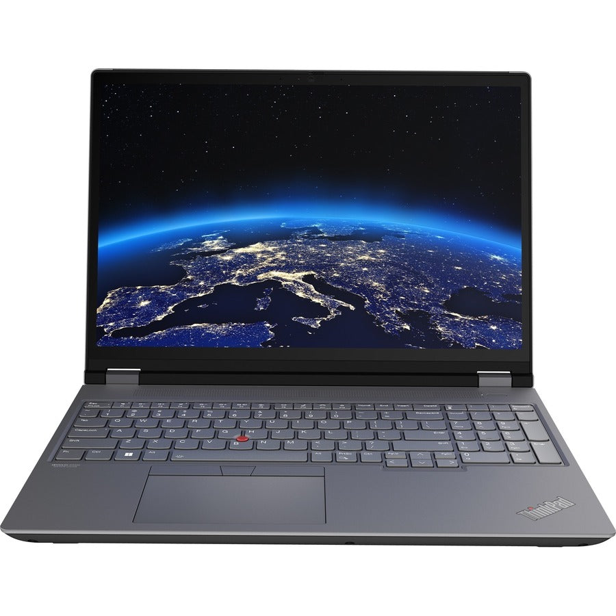 Lenovo ThinkPad P16 G1 21D6006WUS 16" Mobile Workstation - WQUXGA - 3840 x 2400 - Intel Core i7 12th Gen i7-12850HX Hexadeca-core (16 Core) 2.10 GHz - 16 GB Total RAM - 512 GB SSD - Storm Gray 21D6006WUS