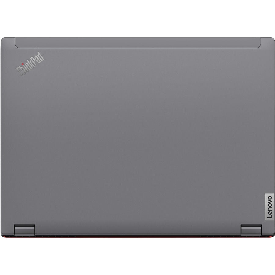 Lenovo ThinkPad P16 G1 21D6006CUS 16" Touchscreen Mobile Workstation - WQUXGA - 3840 x 2400 - Intel Core i7 12th Gen i7-12850HX Hexadeca-core (16 Core) 2.10 GHz - 16 GB Total RAM - 512 GB SSD - Storm Gray, Thunder Black 21D6006CUS