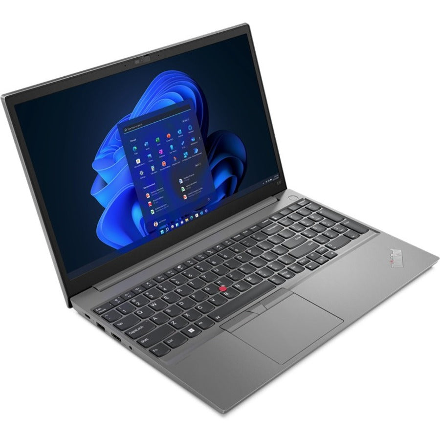 Ordinateur portable Lenovo ThinkPad E15 Gen 4 21E6007CUS 15,6" - Full HD - 1920 x 1080 - Intel Core i5 12e génération i5-1235U Deca-core (10 Core) - 16 Go de RAM totale - 8 Go de mémoire intégrée - 256 Go SSD - Minéral Métallique 21E6007CUS