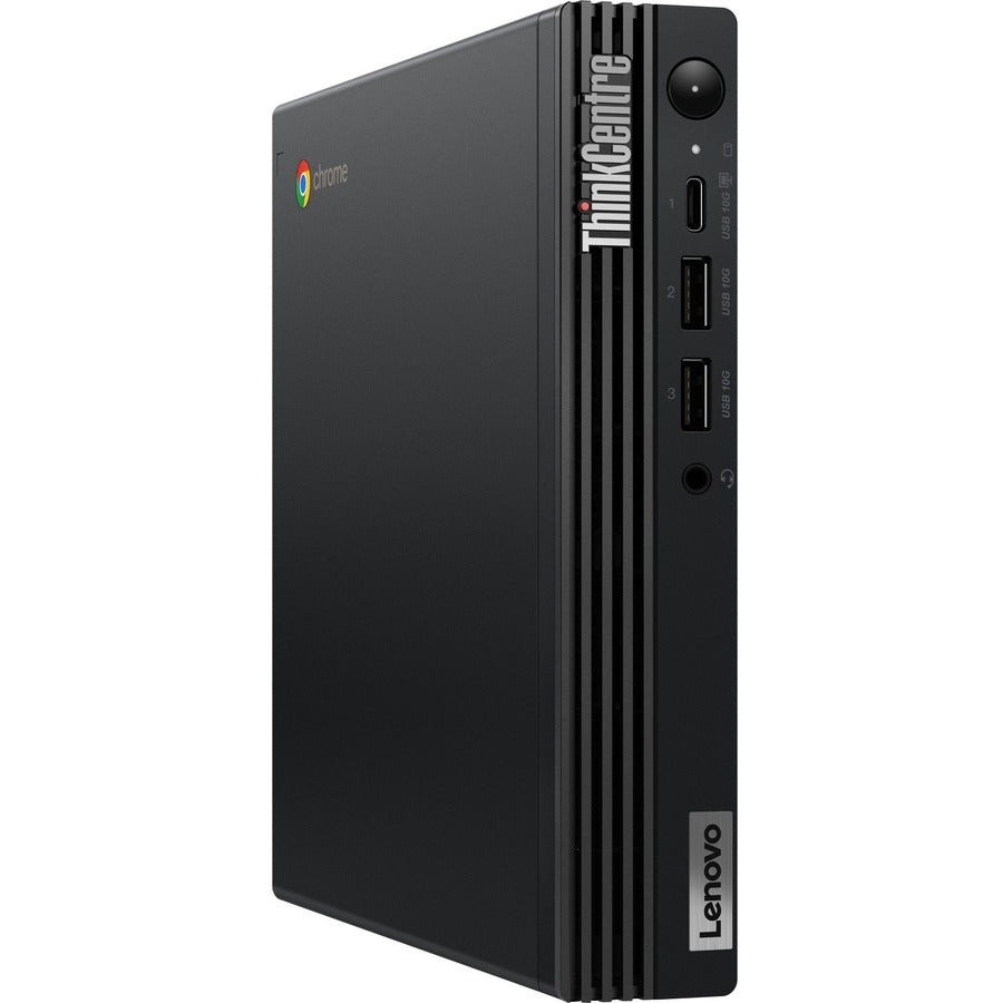 Lenovo ThinkCentre M60q 12C60009US Chromebox - Intel Core i3 12th Gen i3-1215U Hexa-core (6 Core) 1.20 GHz - 16 GB RAM DDR4 SDRAM - 256 GB M.2 PCI Express NVMe 4.0 x4 SSD - Tiny - Black 12C60009US