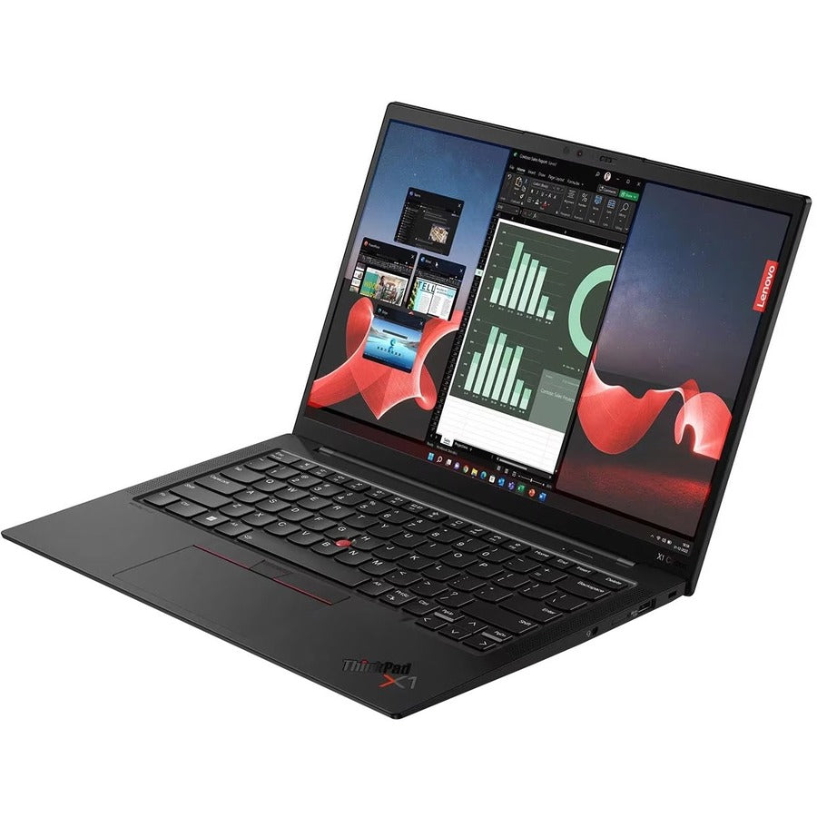 Lenovo ThinkPad X1 Carbon Gen 11 21HM000MUS 14" Touchscreen Ultrabook - WUXGA - 1920 x 1200 - Intel Core i7 13th Gen i7-1365U Deca-core (10 Core) - Intel Evo Platform - 32 GB Total RAM - 32 GB On-board Memory - 1 TB SSD - Deep Black 21HM000MUS