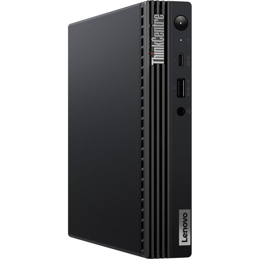 Ordinateur de bureau Lenovo ThinkCentre M80q Gen 3 11U10017CA - Intel Core i5 12e génération i5-12500 Hexa-core (6 cœurs) 2 GHz - 8 Go de RAM DDR5 SDRAM - 128 Go NVMe M.2 PCI Express PCI Express NVMe 3.0 x2 SSD - Minuscule - Noir 11U10017CA