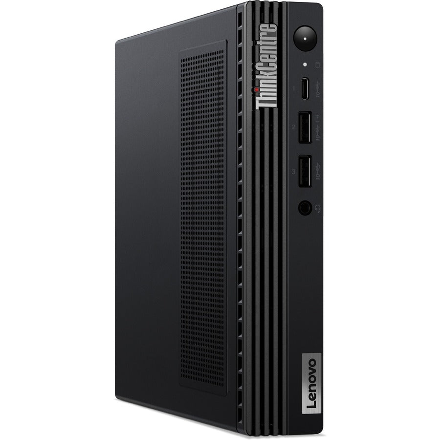 Ordinateur de bureau Lenovo ThinkCentre M90q Gen 3 11U5005NUS - Intel Core i5 12e génération i5-12500 Hexa-core (6 cœurs) 3 GHz - 8 Go de RAM DDR5 SDRAM - 256 Go M.2 PCI Express NVMe 4.0 x4 SSD - Minuscule - Noir 11U5005NUS