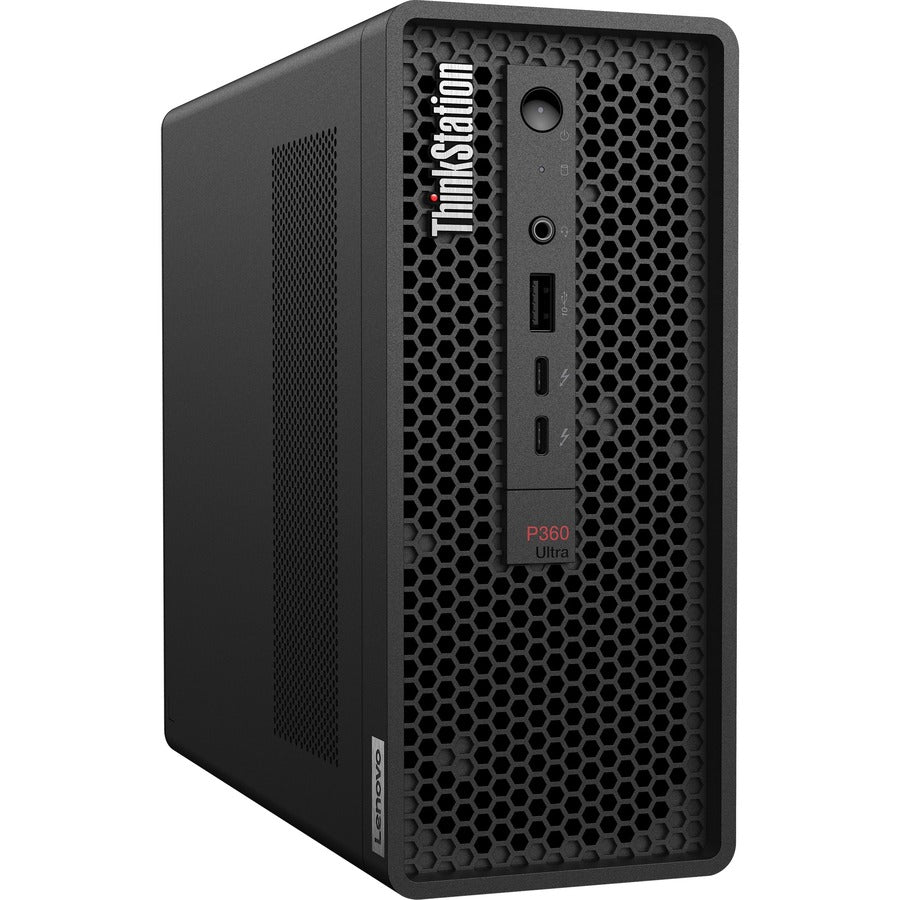 Station de travail Lenovo ThinkStation P360 Ultra 30G1001DUS - 1 x Intel Core i9 Hexadeca-core (16 cœurs) i9-12900 12e génération 2,40 GHz - 32 Go de RAM DDR5 SDRAM - 1 To SSD - Ultra petit 30G1001DUS