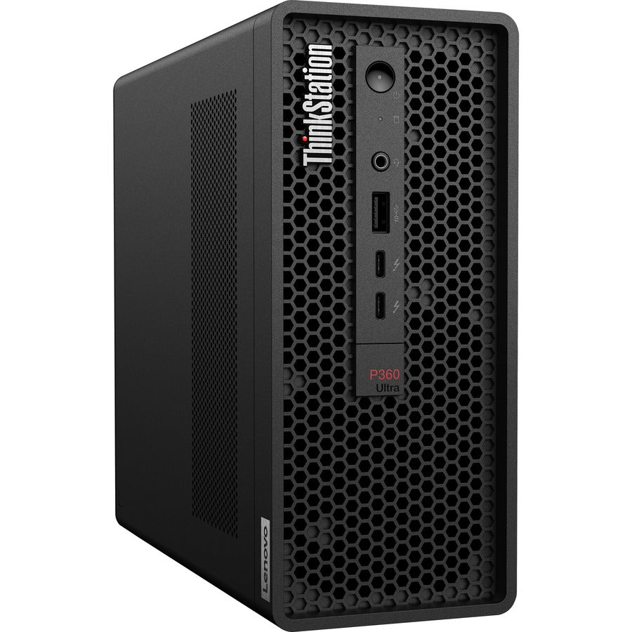 Station de travail Lenovo ThinkStation P360 Ultra 30G10018CA - 1 x Intel Core i7 Dodeca-core (12 Core) i7-12700T 12e génération - 16 Go DDR5 SDRAM RAM - 512 Go SSD - Mini-tour 30G10018CA