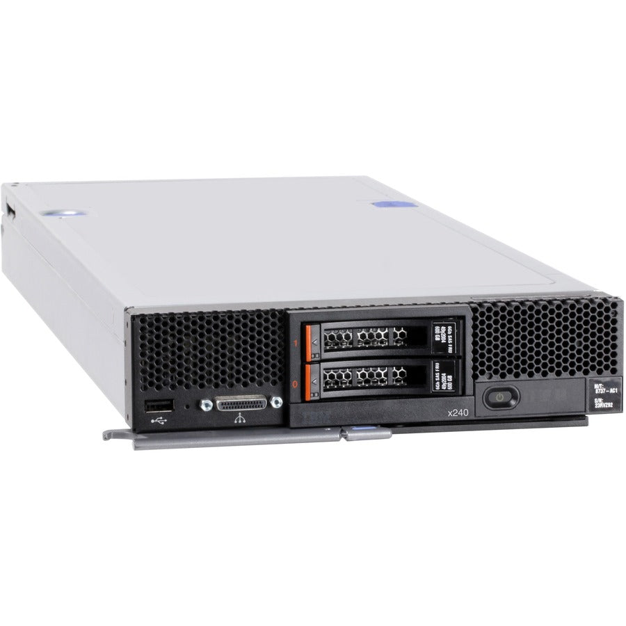 Lenovo Flex System x240 7162B4U Blade Server - 1 x Intel Xeon E5-2620 v2 2.10 GHz - 16 GB RAM - 6Gb/s SAS, Serial ATA/600 Controller 7162B4U