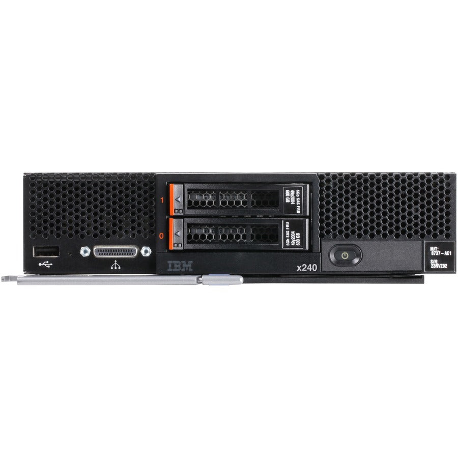 Lenovo Flex System x240 7162B4U Blade Server - 1 x Intel Xeon E5-2620 v2 2.10 GHz - 16 GB RAM - 6Gb/s SAS, Serial ATA/600 Controller 7162B4U