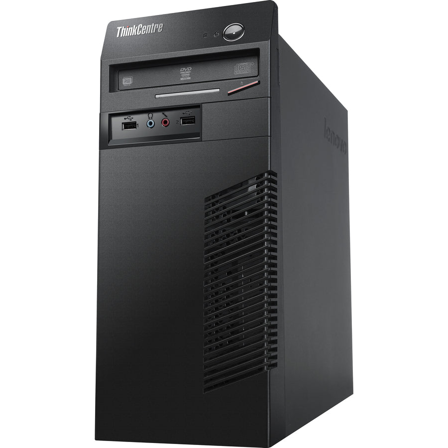 Ordinateur de bureau Lenovo ThinkCentre M72e 3597G1U - Intel Core i3 3e génération i3-3220 Dual-core (2 Core) 3,30 GHz - 4 Go de RAM DDR3 SDRAM - 500 Go HDD - Tour - Business Noir 3597G1U