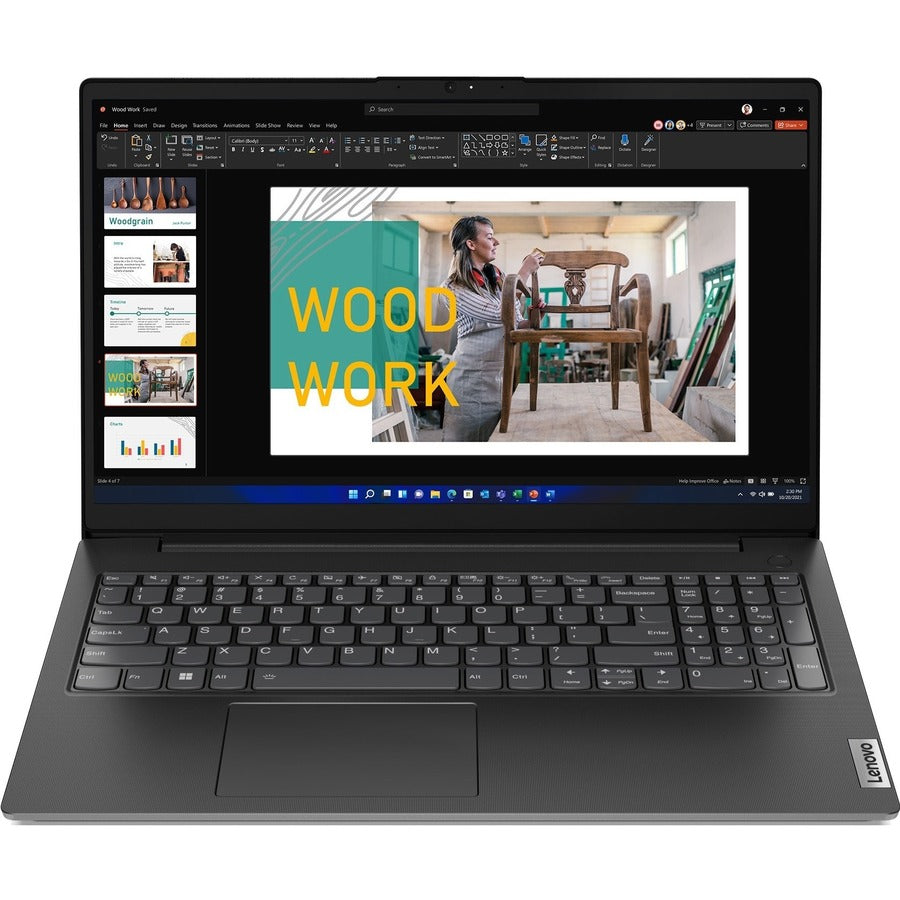 Ordinateur portable Lenovo V15 G3 IAP 82TT005GUS 15,6" - Full HD - 1920 x 1080 - Intel Core i5 12e génération i5-1235U Deca-core (10 cœurs) 1,30 GHz - 8 Go de RAM totale - 256 Go SSD - Business Black 82TT005GUS