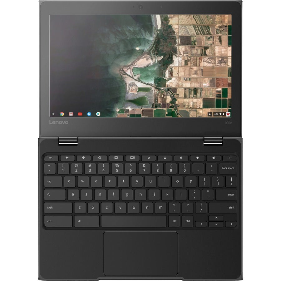 Lenovo 100e Chromebook 2nd Gen 82CD000WCF 11.6" Chromebook - HD - 1366 x 768 - AMD A-Series A4-9120C Dual-core (2 Core) 1.60 GHz - 4 GB Total RAM - 32 GB Flash Memory - Black, Gray 82CD000WCF