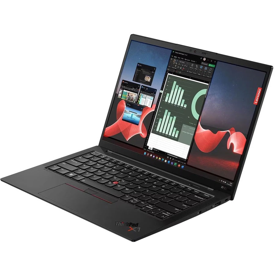 Ultrabook Lenovo ThinkPad X1 Carbon Gen 11 21HM000GUS 14" - WUXGA - 1920 x 1200 - Intel Core i5 13e génération i5-1335U Deca-core (10 Core) - Plateforme Intel Evo - 16 Go de RAM totale - 16 Go de mémoire intégrée - 256 Go SSD - Noir profond 21HM000GUS