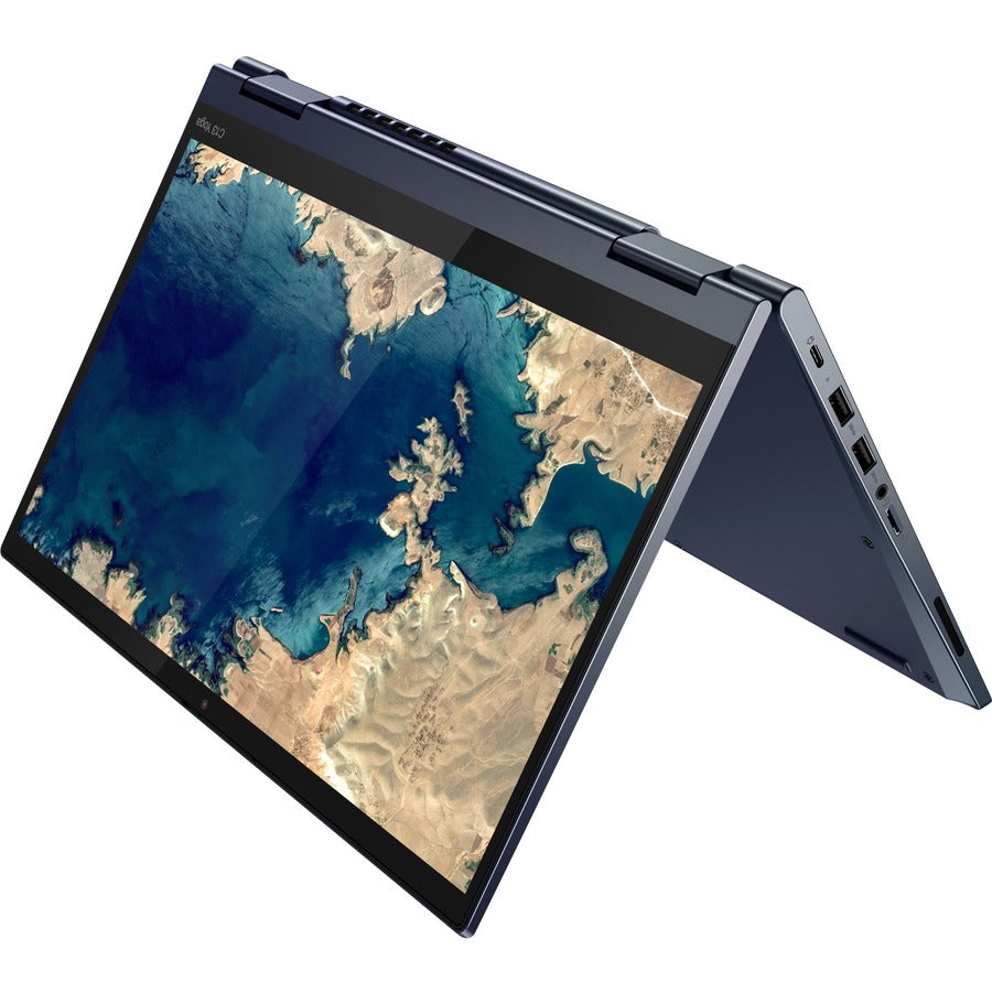Lenovo ThinkPad C13 Yoga Gen 1 20UXS06800 13.3" Touchscreen Convertible 2 in 1 Chromebook - Full HD - 1920 x 1080 - AMD Athlon Gold 3150C Dual-core (2 Core) 2.40 GHz - 4 GB Total RAM - 4 GB On-board Memory - 32 GB Flash Memory - Abyss Blue 20UXS06800