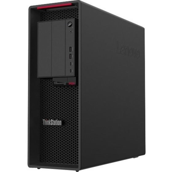 Station de travail Lenovo ThinkStation P620 30E000LNUS - 1 x AMD Ryzen Threadripper PRO Dotriaconta-core (32 Core) 3975WX 3,50 GHz - 64 Go DDR4 SDRAM RAM - 2 To SSD - Tour 30E000LNUS