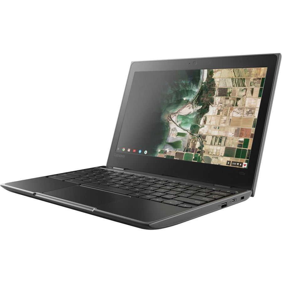 Lenovo 100e Chromebook 81ER0003CF 11.6" Chromebook - 1366 x 768 - Intel Celeron N3450 Quad-core (4 Core) 1.10 GHz - 4 GB Total RAM - 32 GB Flash Memory - Black 81ER0003CF