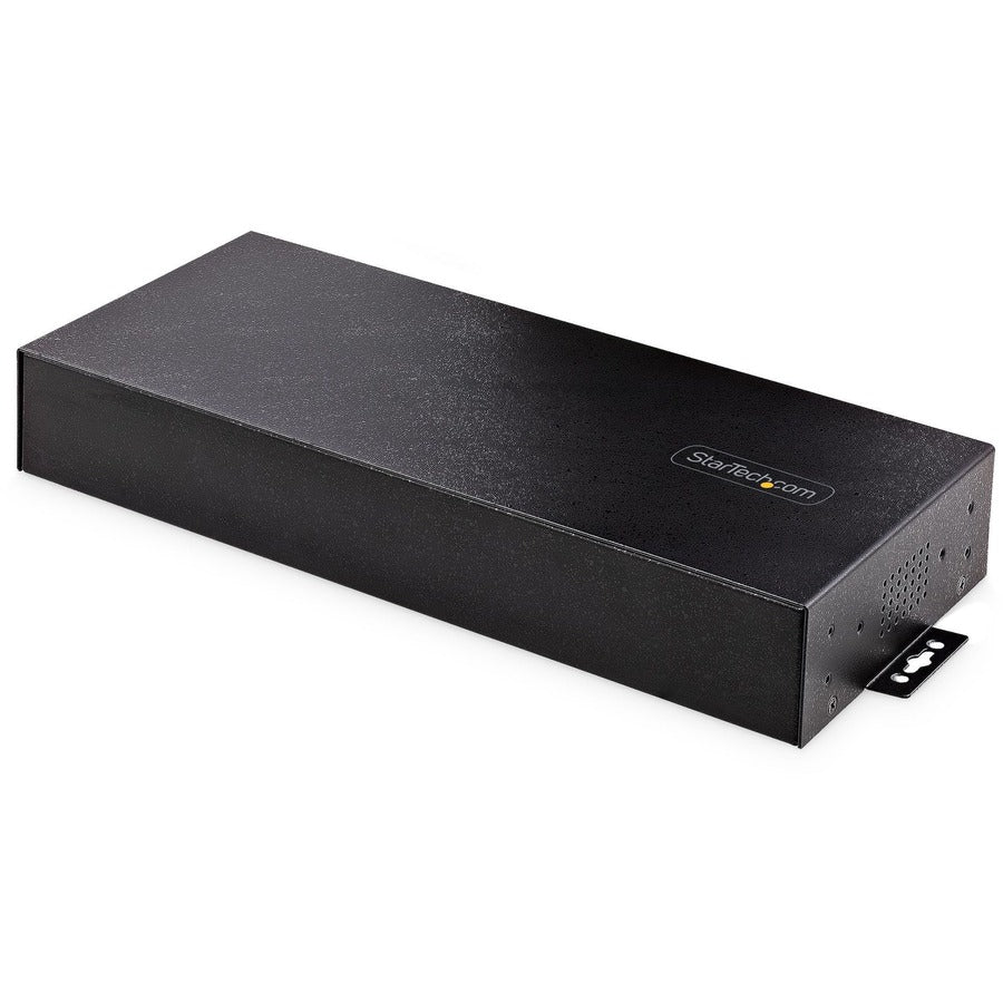 StarTech.com Hub USB 3.0 industriel 16 ports 5 Gbit/s, montable, alimentation du bornier jusqu'à 120 W partagée, chargement USB, hub/commutateur double hôte 5G16AINDS-USB-A-HUB