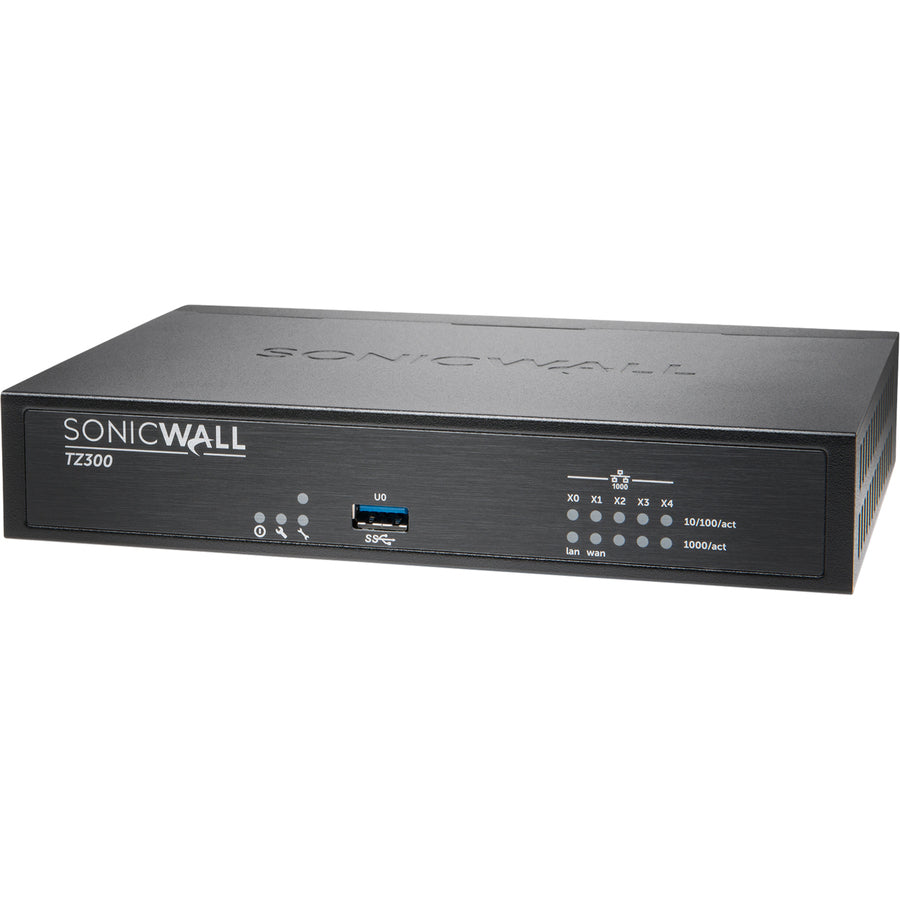 Appareil de sécurité réseau/pare-feu SonicWall TZ300P 02-SSC-0613