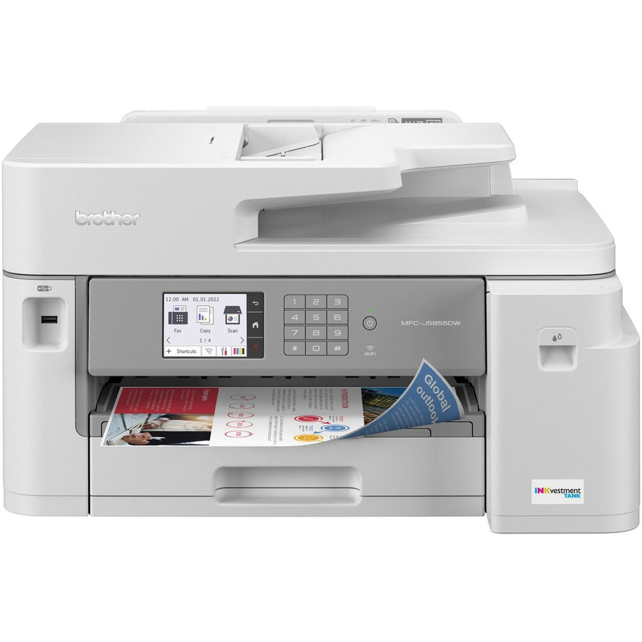 Brother INKvestment Tank MFC-J5855DW Wireless Inkjet Multifunction Printer - Color MFCJ5855DW