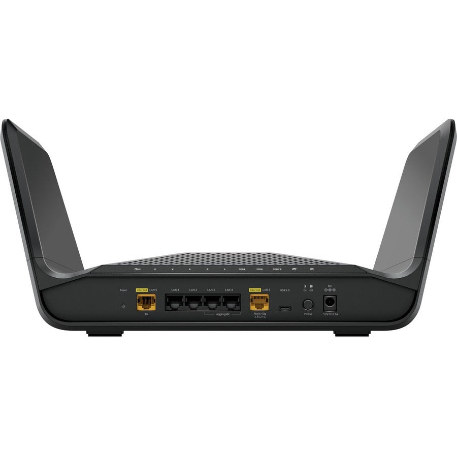 Netgear Nighthawk RAXE300 Wi-Fi 6E IEEE 802.11 a/b/g/n/ac/ax Ethernet Wireless Router RAXE300-100CNS