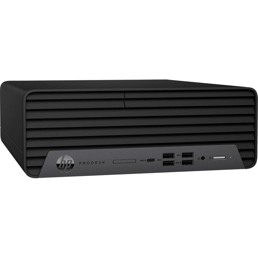 HP Business Desktop ProDesk 600 G6 Desktop Computer - Intel Core i5 10th Gen i5-10500 Hexa-core (6 Core) 3.10 GHz - 8 GB RAM DDR4 SDRAM - 256 GB NVMe M.2 PCI Express PCI Express NVMe SSD - Small Form Factor - Black 692B5UT#ABA