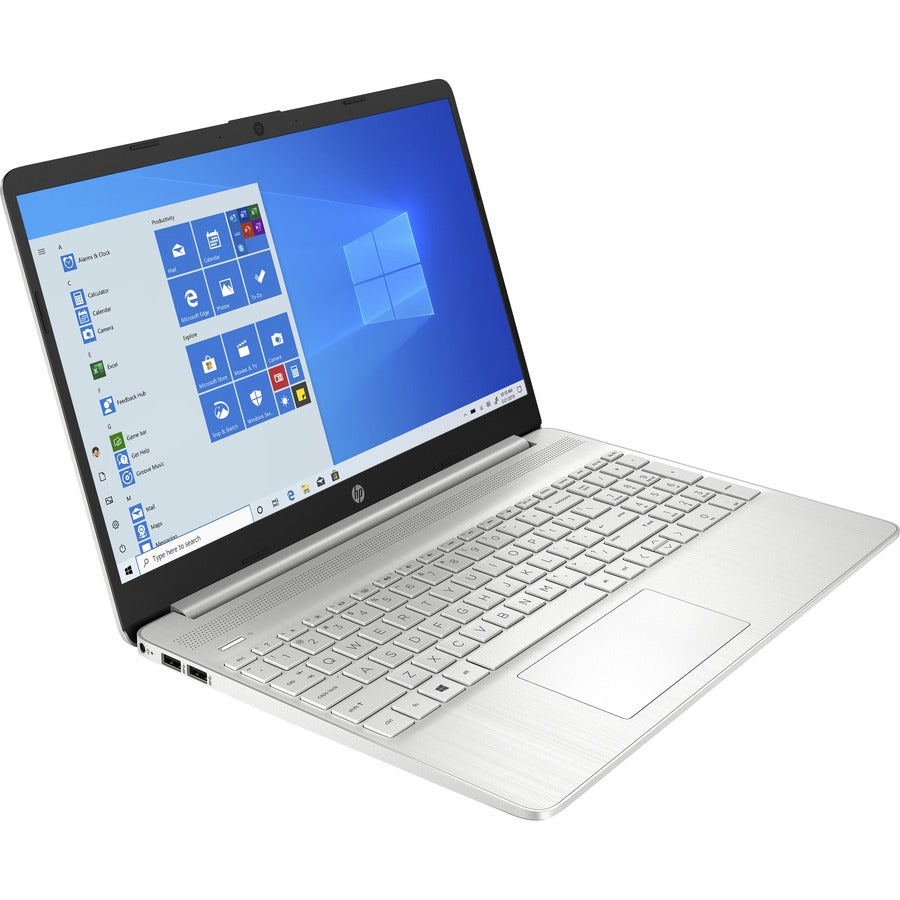 HP 15.6" Notebook - Full HD - 1920 x 1080 - Intel Pentium N6000 Quad-core (4 Core) - 8 GB Total RAM - 256 GB SSD - Natural Silver 2L7N7UA#ABL