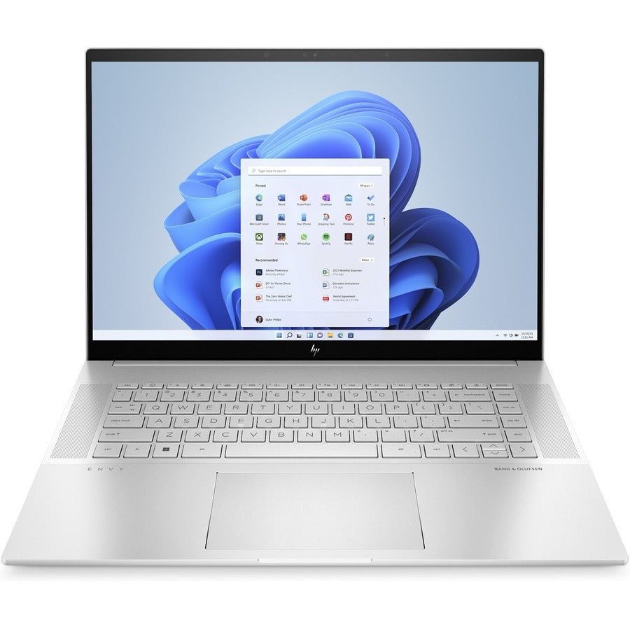 HP Envy 16-h0000 16-h0020ca 16" Touchscreen Notebook - UHD+ - 3840 x 2400 - Intel Core i7 12th Gen i7-12700H Tetradeca-core (14 Core) - 32 GB Total RAM - 1 TB SSD - Natural Silver Aluminum 378X7UA#ABL