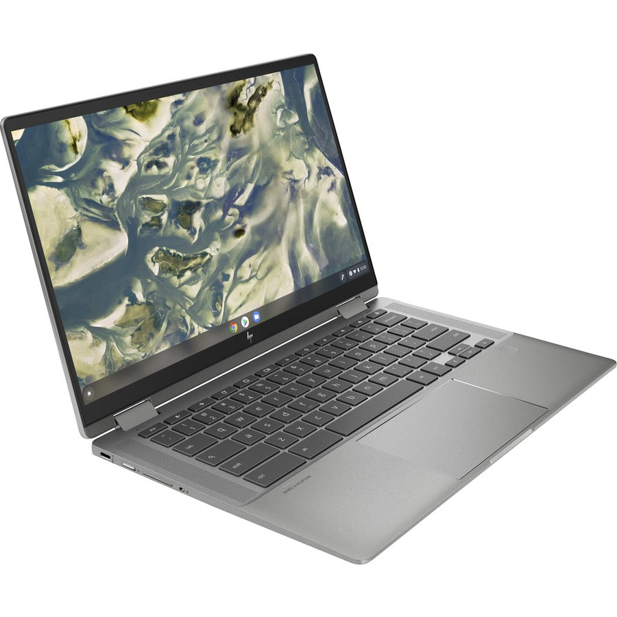 HP Chromebook 14" Touchscreen Chromebook - Full HD - 1920 x 1080 - Intel Core i3 11th Gen i3-1115G4 Dual-core (2 Core) - 8 GB Total RAM - 128 GB SSD - Mineral Silver 2L7L7UA#ABL