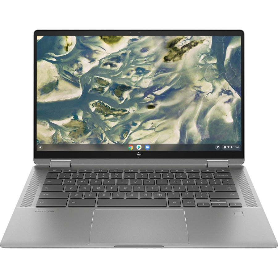 HP Chromebook 14" Touchscreen Chromebook - Full HD - 1920 x 1080 - Intel Core i3 11th Gen i3-1115G4 Dual-core (2 Core) - 8 GB Total RAM - 128 GB SSD - Mineral Silver 2L7L7UA#ABL